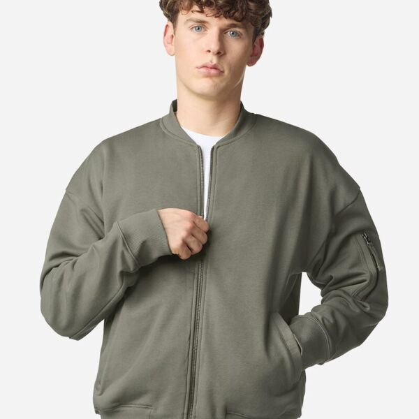 Unisex French Terry Bomber Jacket Thumbnail
