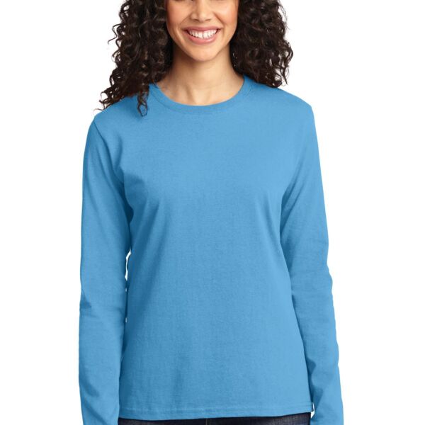 Ladies 5.4oz Long Sleeve T-Shirt Thumbnail